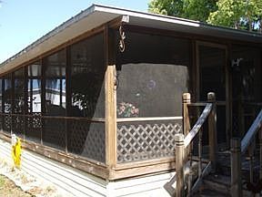 Screened in back porch