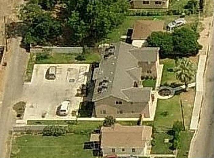 Building top view