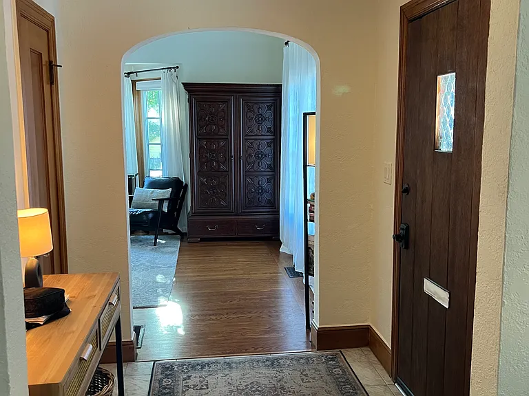 Entry looking towards Living Room