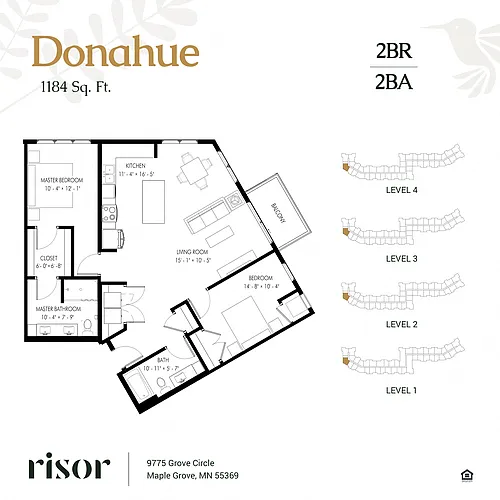 Floor plan Donahue