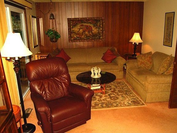 ~Family Room w/Slider Doors to Private Backyard~