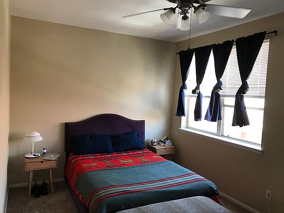 Master bedroom with ensuite bath and walk-in closet