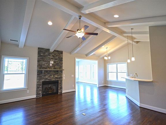 Great Room With Optional Decorative Beams