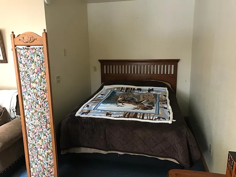 Sleeping area.