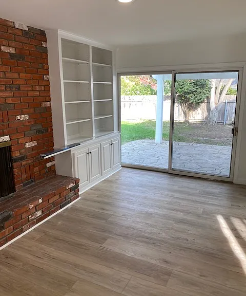 Family room leading to patio