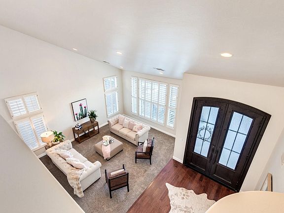 Living room and entry