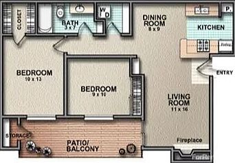 2nd image of 11246 Sir Winston St #304
