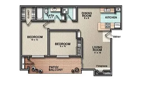 Floor plan B1