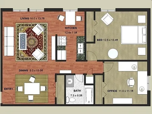 Floor plan Cascade