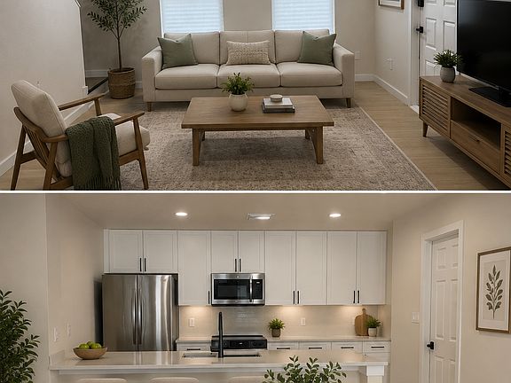 AI Generated ~ Kitchen & Livingroom
