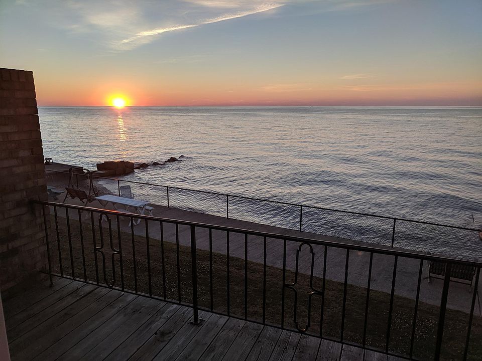 Sunset from the porch