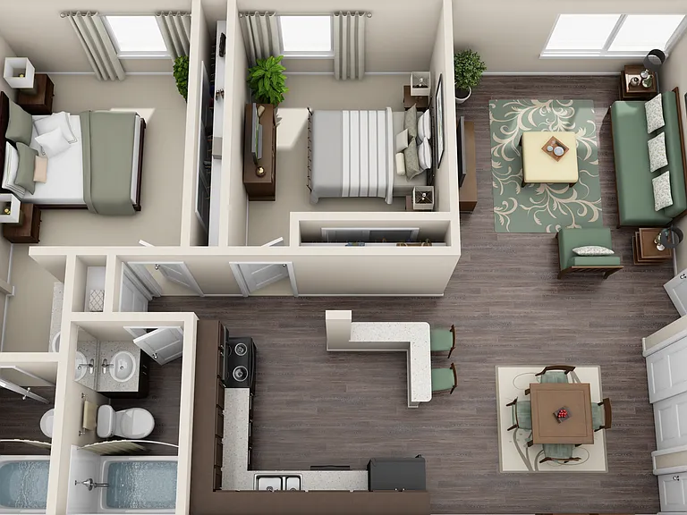 Garden Pointe Apartments — Photo 31