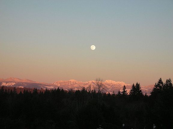 Sunset Moon from the master