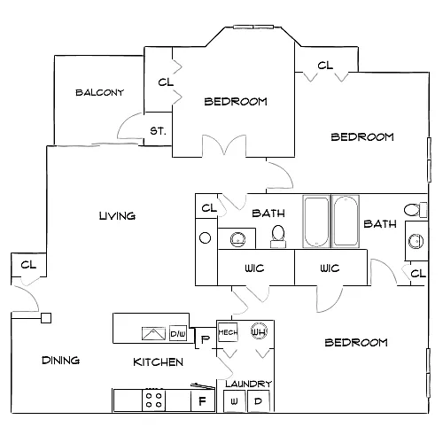 Floor plan Design 3A