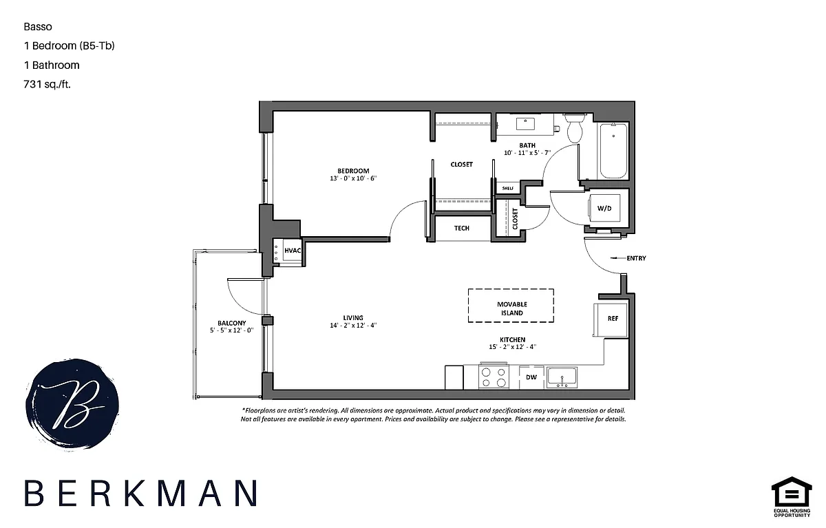 Floor plan Basso - Type A