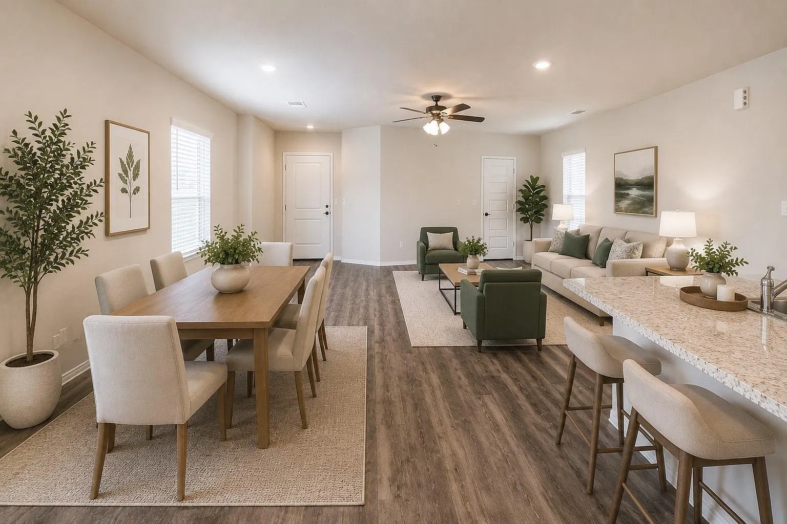 3 bed, 2.0 bath, 1248 sqft, $2,050 — Photo 2