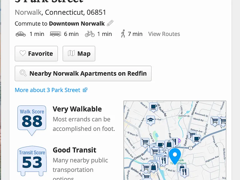 Walk Score 88 !