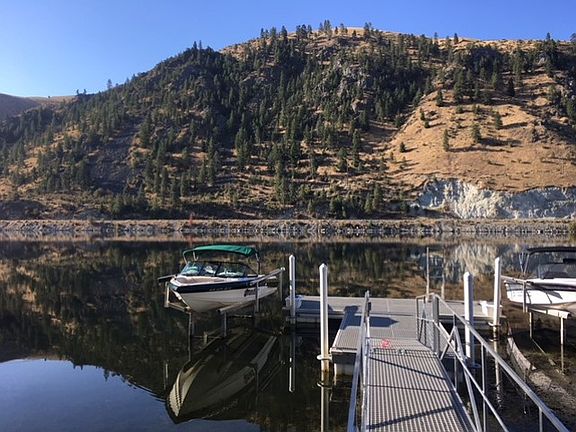 Dock and boat lift