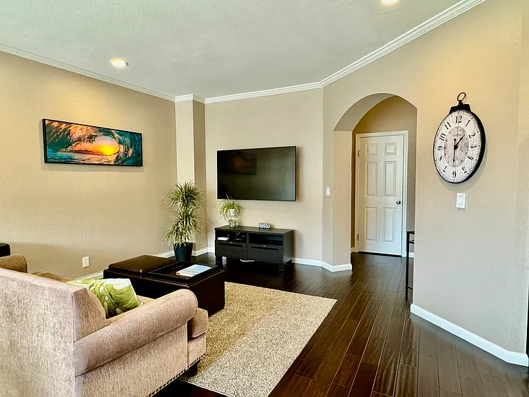 Living room open floor plan