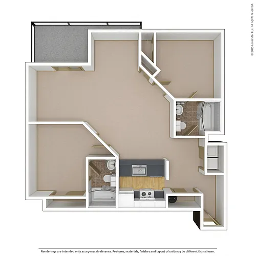 Floor plan 2x2e-p1