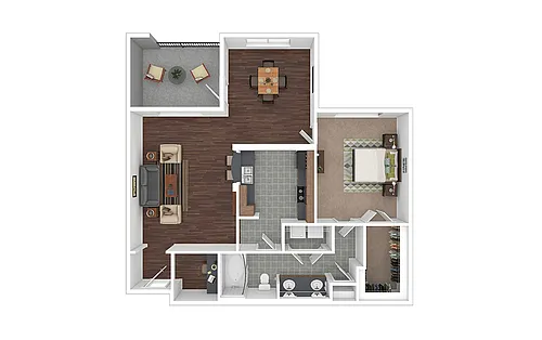 Floor plan Channelside