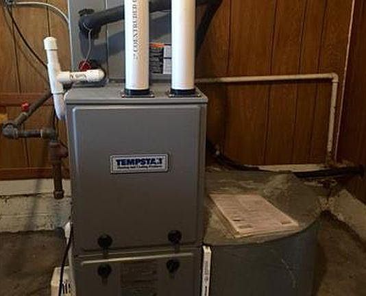 Newer furnace