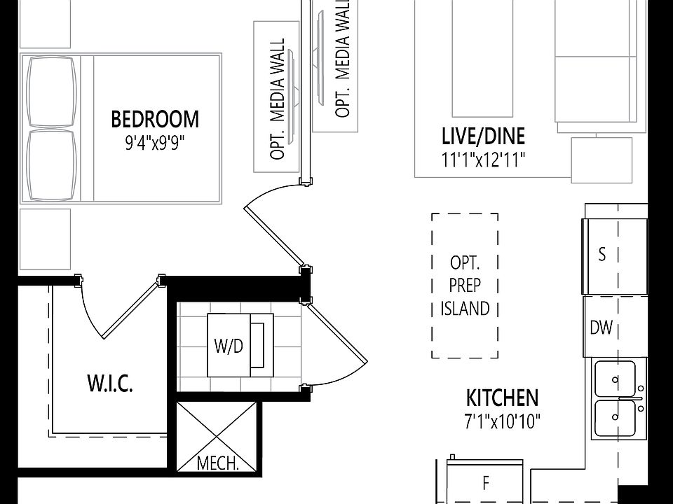 NPB4 - 1 Bedroom Den