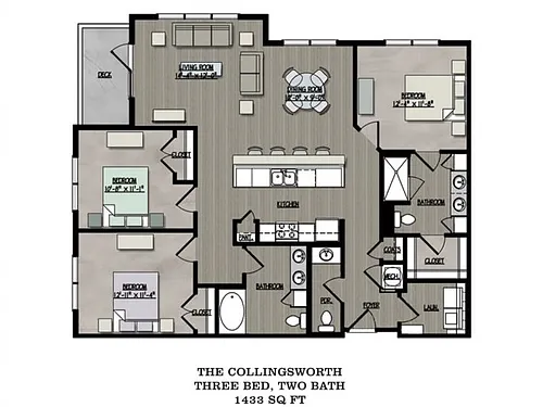 Floor plan The Collingsworth