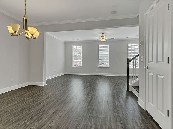 Dinning room looking into the living room