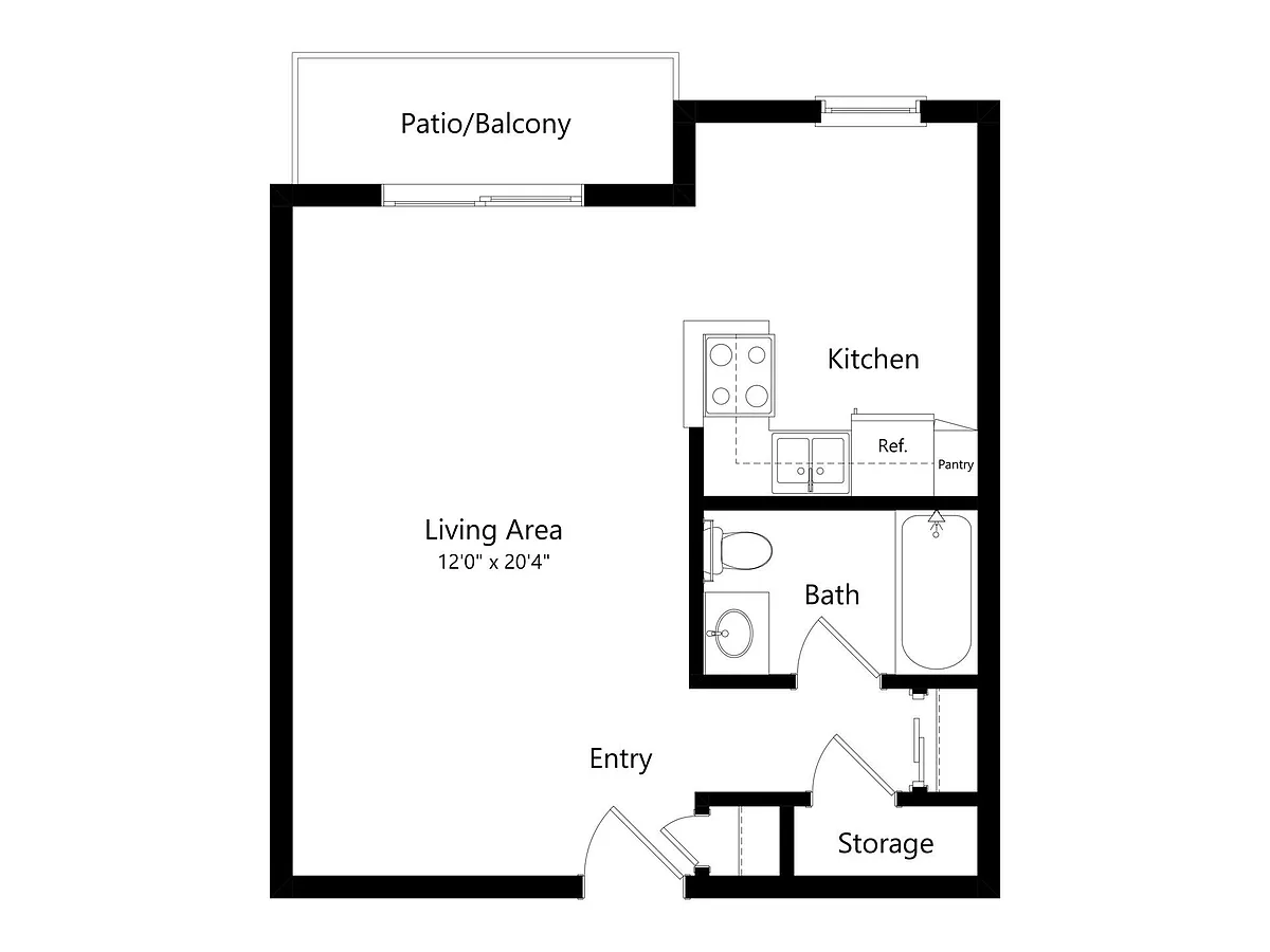 Floor plan Bungalow