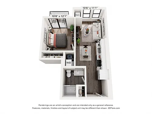 Floor plan HQ-1B
