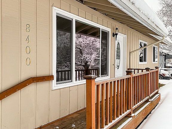 Covered front porch