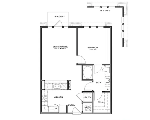 Floor plan Stag's Leap 7A7.8