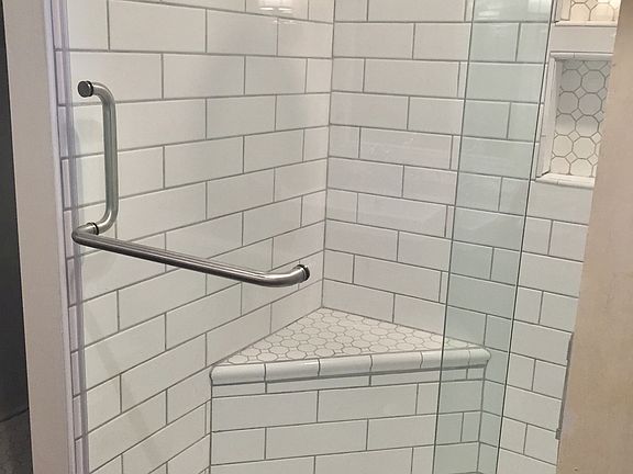 Master bedroom shower