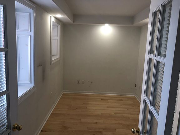 Bedroom with windows