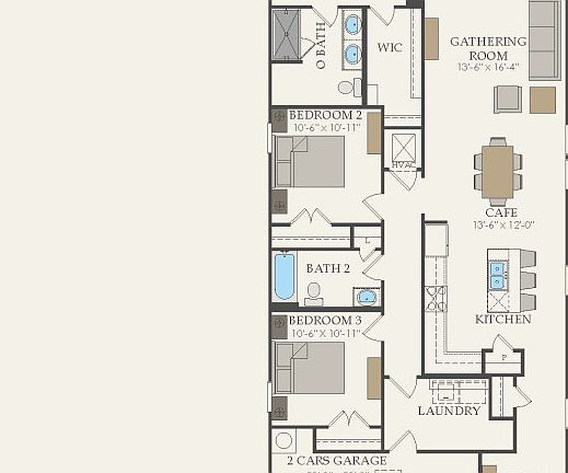 First Floor 3 br 2 ba