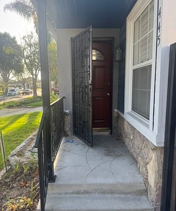 view from front porch