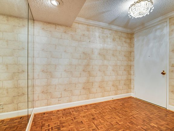 Hardwood floors greet you