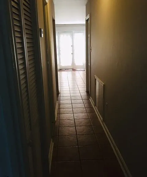 hallway to living room