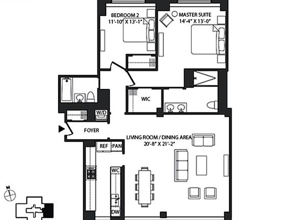2nd image of 200 E 66th St APT D1101