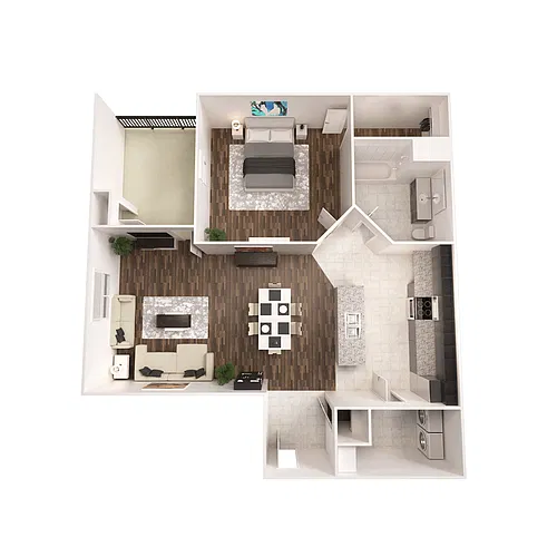 Floor plan Amherst