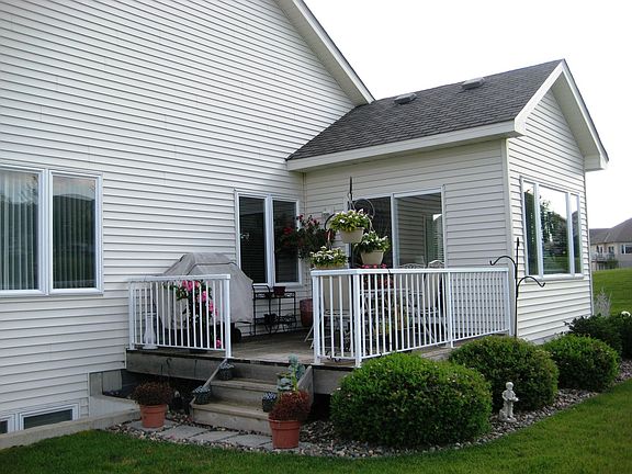 Protectd deck for afternoon enjoyment