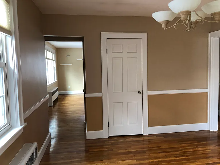 Dining room into living room