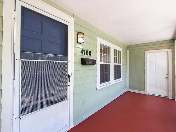 walk door to garage on right