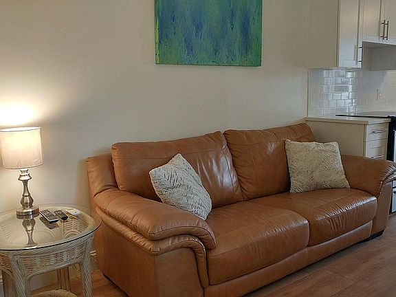 Relax on this comfortable couch