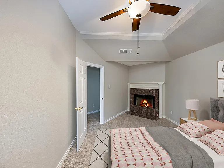 Bedroom 3. This image shows a virtually furnished space. Bedrooms come unfurnished.
