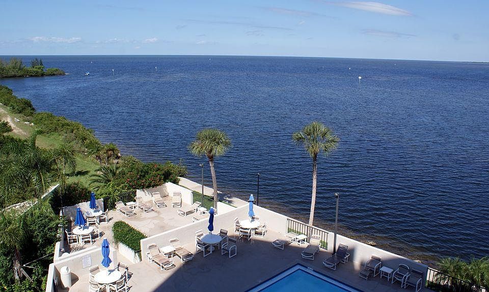 View from balcony facing west