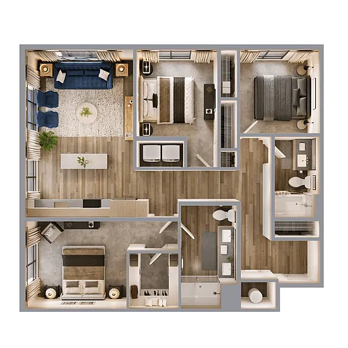 Floor plan C1