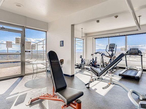 Rooftop gym