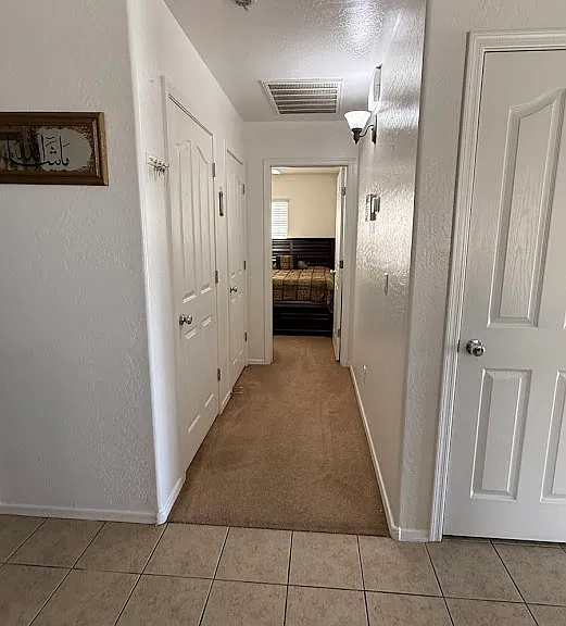 Entry of Bedroom 3 is near Kitchen.